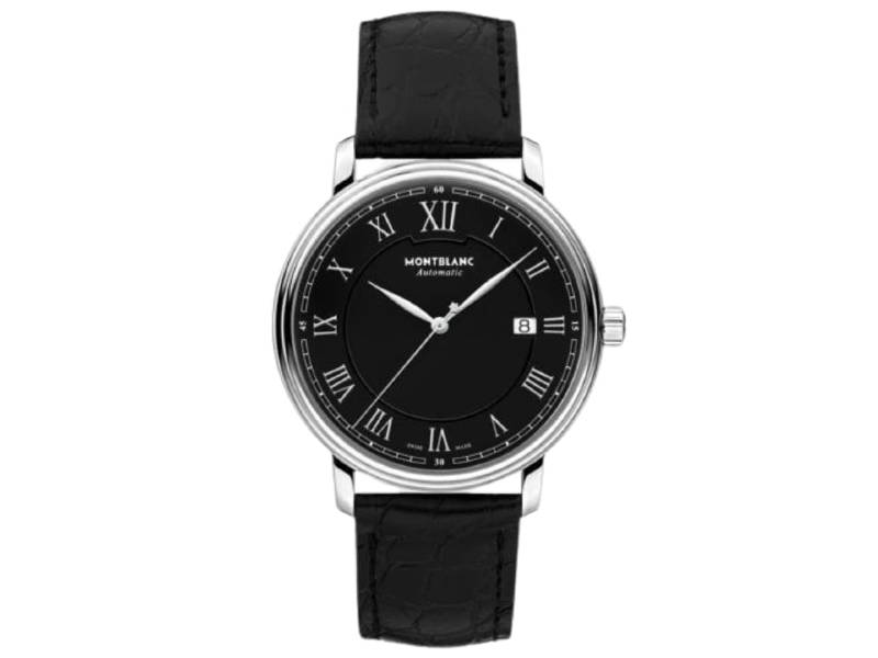 AUTOMATIC MEN'S WATCH STEEL/LEATHER TRADITION MONTBLANC 116482